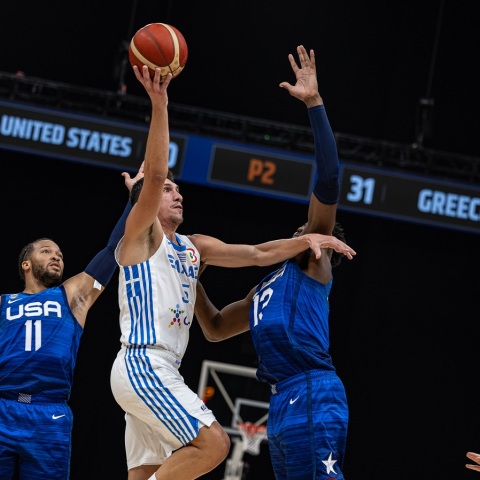 Στo πέμπτο φιλικό προετοιμασίας της για το Παγκόσμιο Κύπελλο, αλλά και το πιο δυνατό, η Ελλάδα ηττήθηκε με 108-86 από τις ΗΠΑ.