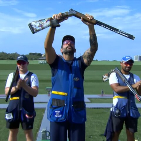 Το χρυσό μετάλλιο στο Παγκόσμιο Πρωτάθλημα Σκιτ κατέκτησε ο Μάκης Μίτας