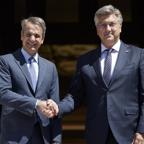 Κυριάκος Μητσοτάκης: Συνάντηση με τον πρωθυπουργό της Κροατίας, Αντρέι Πλένκοβιτς - Τι συμφωνήθηκε για τους κρατούμενους των επεισοδίων της Νέας Φιλαδέλφειας.