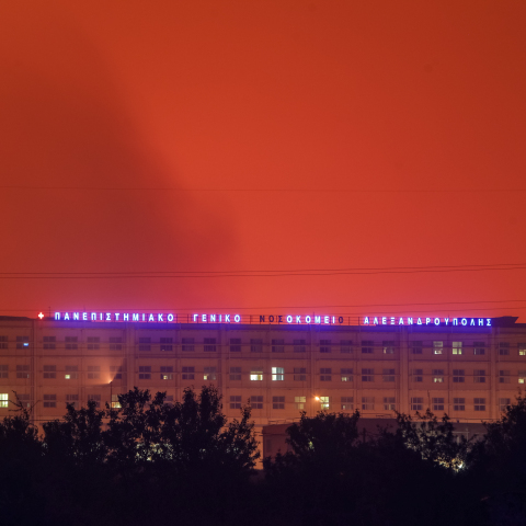 Φωτιά στην Αλεξανδρούπολη