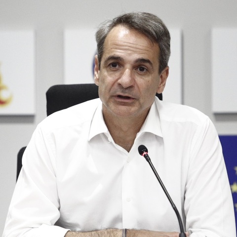 Κυριάκος Μητσοτάκης: Στο Εθνικό Συντονιστικό Κέντρο Επιχειρήσεων και Διαχείρισης Κρίσεων ο πρωθυπουργός - Ενημερώνεται για την εξέλιξη των πυρκαγιών.
