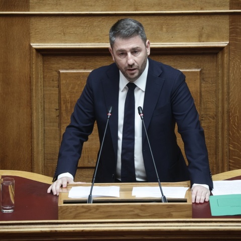 Ο πρόεδρος του ΠΑΣΟΚ-ΚΙΝΑΛ, Νίκος Ανδρουλάκης