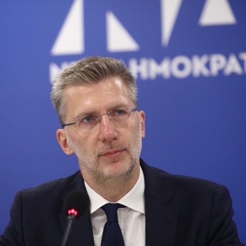 Ο υπουργός Επικρατείας, Άκης Σκέρτσος