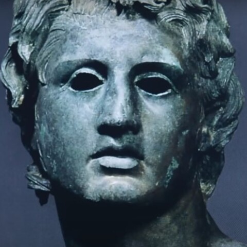 Η προτομή του Μεγάλου Αλεξάνδρου του Στεντάλ