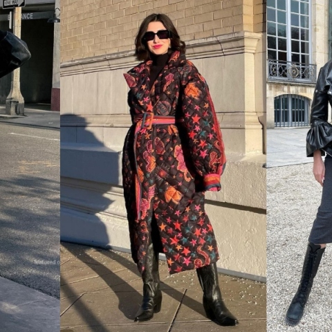 γυναίκες που φορούν παλτό