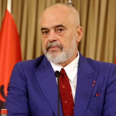Ο πρωθυπουργός της Αλβανίας Έντι Ράμα 