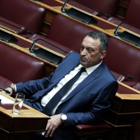 Ο πρόεδρος των Σπαρτιατών, Βασίλης Στίγκας