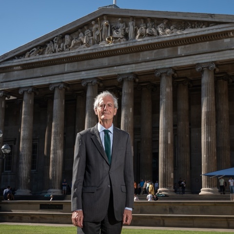 O νέος προσωρινός διευθυντής του Βρετανικού Μουσείου, Μαρκ Τζόουνς