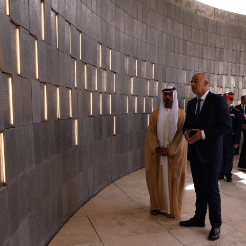 Νίκος Δένδιας: Ολοκληρώθηκε του υπουργού Άμυνας στα Ηνωμένα Αραβικά Εμιράτα - Αναφέρθηκε σε «στρατηγική αμυντική σχέση» και «κοινή επιθυμία για εμβάθυνσή της».