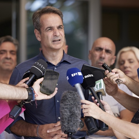 Κακοκαιρία Daniel - Κυριάκος Μητσοτάκης: Το δίκτυο ύδρευσης και ο απεγκλωβισμός ανθρώπων προτεραιότητες για τον Βόλο και το Πήλιο.