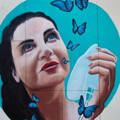 Mural Στέλλα Γεωργάκη