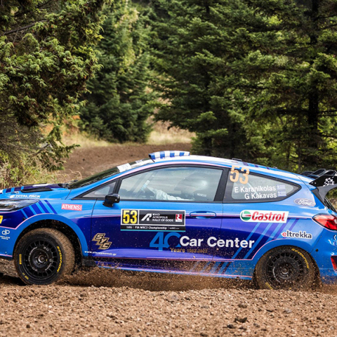 Η Athens Voice στο Ράλλυ Ακρόπολις 2023: Γλυκόπικρη γεύση στο φινάλε για τους Καρανικόλα-Κακαβά με το Ford Fiesta του Car Center 