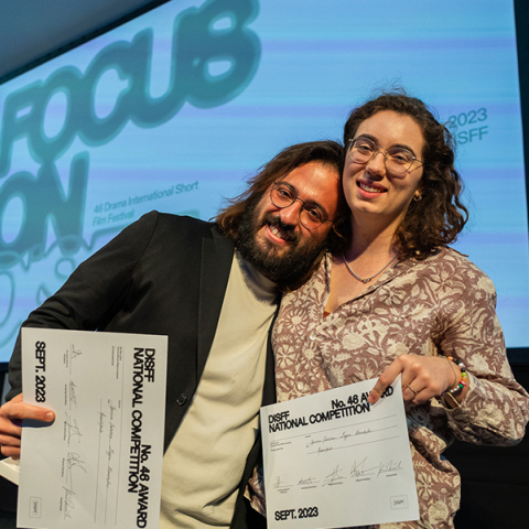 46ο Διεθνές Φεστιβάλ Ταινιών Μικρού Μήκους Δράμας: Χρυσιάννα Παπαδάκη και Στέργιος Ντινόπουλος κέρδισαν το μεγάλο βραβείο στο Εθνικό Διαγωνιστικό τμήμα για την «Αρκουδότρυπα»