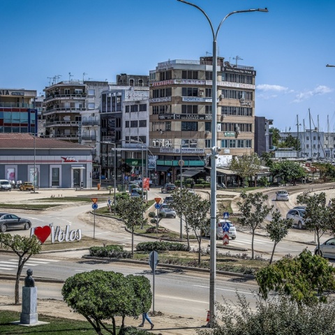 Η πόλη του Βόλου μετά τον καθαρισμό της από τις πλημμύρες των προηγούμενων ημερών