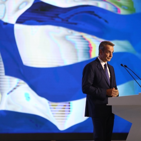 Ο Κυριάκος Μητσοτάκης 