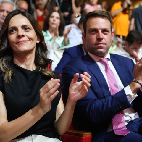 Έφη Αχτσιόγλου και Στέφανος Κασσελάκης