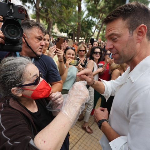 H Ελένη Λουκά επιτέθηκε λεκτικά στον Στέφανο Κασσελάκη