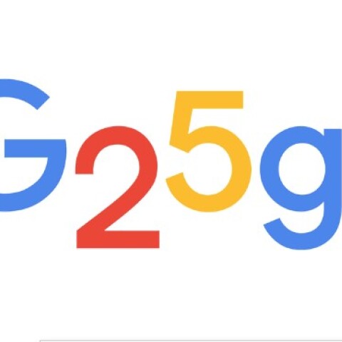 Google's 25th birthday: Το γιορτινό Doodle της Google