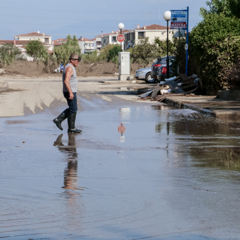 Πλημμύρες στη Λάρισα