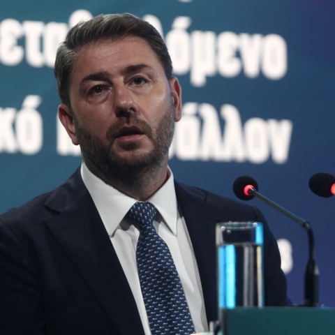 Ο πρόεδρος του ΠΑΣΟΚ-ΚΙΝΑΛ, Νίκος Ανδρουλάκης