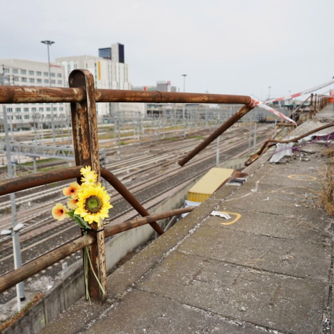 Πτώση λεωφορείου στη Βενετία