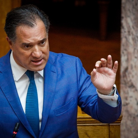 Ο υπουργός Υγείας, Άδωνις Γεωργιάδης