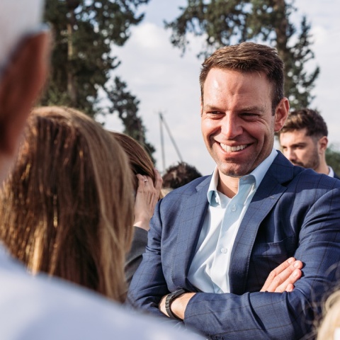 Ο πρόεδρος του ΣΥΡΙΖΑ, Στέφανος Κασσελάκης