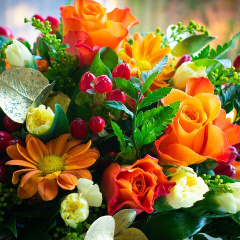 Μπουκέτο με λουλούδια