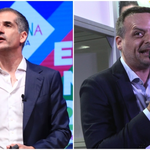 Κώστας Μπακογιάννης και Χάρης Δούκας