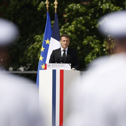 Εμανουέλ Μακρόν: Επικοινωνία με τον πρόεδρο της Τουρκίας - Ζήτησε από τον Ερντογάν την απερίφραστη καταδίκη των τρομοκρατικών επιθέσεων της Χαμάς.