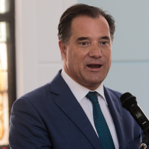 Ο υπουργός Εργασίας, Άδωνις Γεωργιάδης