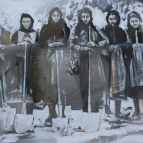 Ο εικαστικός Τάσος Δήμος μιλάει για την ατομική του έκθεση «Το Έπος του ‘40» που παρουσιάζεται στο Πολεμικό Μουσείο από τις 28 Οκτωβρίου