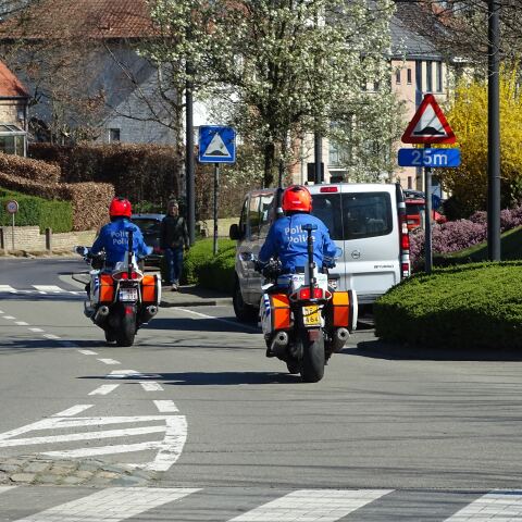 Αστυνομικοί στο Βέλγιο