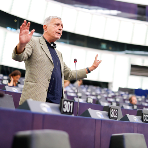Ο Στέλιος Κούλογλου στην Ευρωβουλή