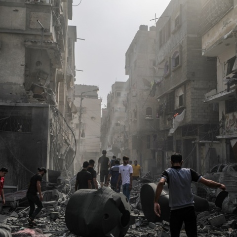 Στιγμιότυπο από τη Λωρίδα της Γάζας