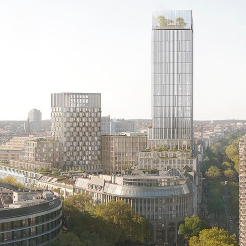 «Ku'lturhof»: Η πρόταση που επιλέχθηκε για τη μεταμόρφωση του δυτικού Βερολίνου - Ανατέθηκε στο γραφείο Henning Larsen Architects μετά από διαγωνισμό.