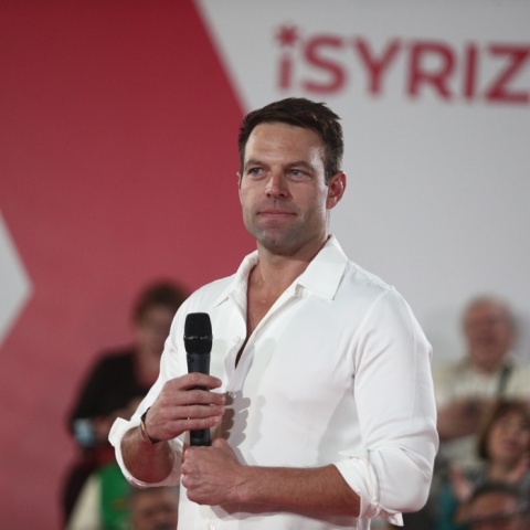 Ο πρόεδρος του ΣΥΡΙΖΑ, Στέφανος Κασσελάκης