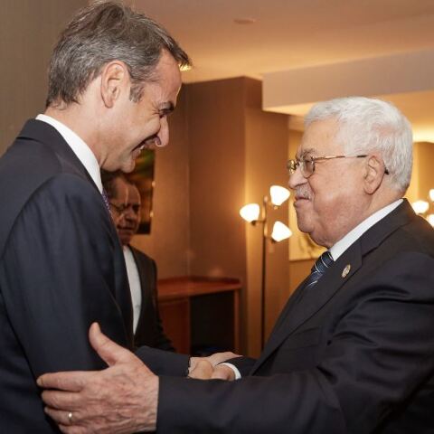 Έγινε η επικοινωνία Μητσοτάκη με Αμπάς - «Μόνο μια πολιτική λύση μπορεί να εγγυηθεί την ειρήνη»