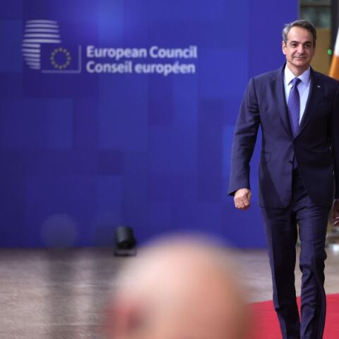 Την ελληνική θέση για τις δραματικές εξελίξεις στη Μέση Ανατολή επανέλαβε o Κυριάκος Μητσοτάκης