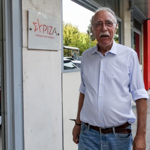 Ο πρώην υπουργός του ΣΥΡΙΖΑ, Δημήτρης Βίτσας