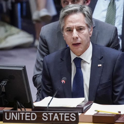 Ο υπουργός Εξωτερικών των ΗΠΑ, Άντονι Μπλίνκεν