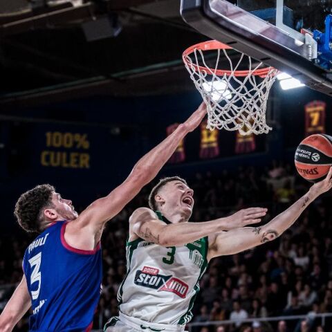 Μπάσκετ - Euroleague: Μπαρτσελόνα - Παναθηναϊκός 80-72:  Κακή εμφάνιση και ήττα για τους πράσινους στην 6η αγωνιστική της διοργάνωσης.