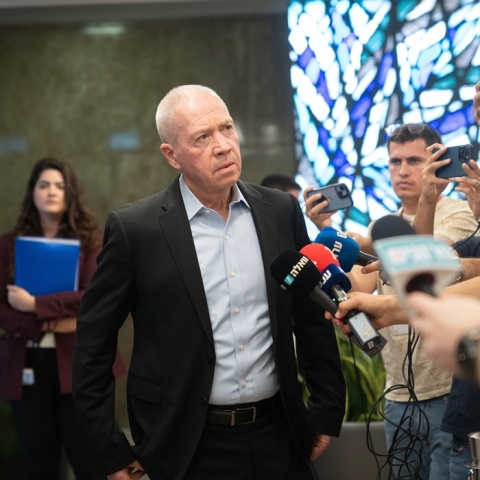 Ο υπουργός Άμυνας του Ισραήλ Yoav Gallant