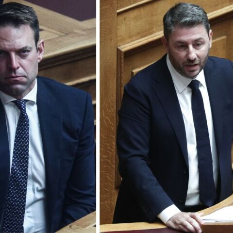 Στέφανος Κασσελάκης - Νίκος Ανδρουλάκης: Συνάντηση τη Δευτέρα στη βουλή - Το απόγευμα το ραντεβού των προέδρων ΣΥΡΙΖΑ και ΠΑΣΟΚ.