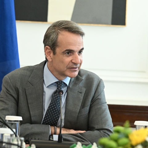 Ο πρωθυπουργός Κυριάκος Μητσοτάκης