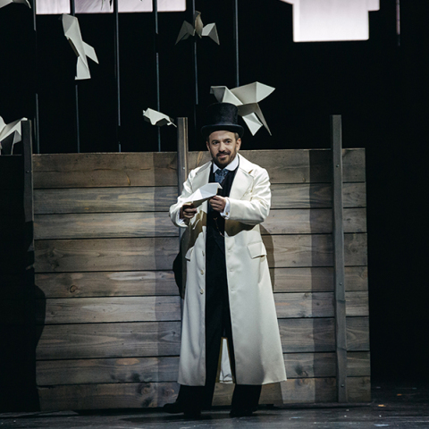 «Οι αστραπές» στην ΕΛΣ: Ο Χάρης Ανδριανός μιλάει για την όπερα του Φιλίπ Ερσάν