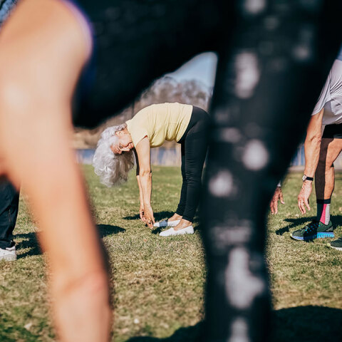 Κόσμος που αθλείται