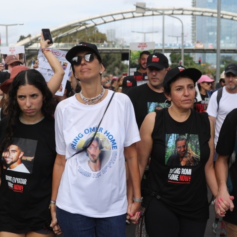 Ισραήλ: Συγγενείς ομήρων που κρατάει η Χαμάς αναχώρησαν από το Τελ Αβίβ προς την Ιερουσαλήμ	
