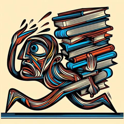 Παρατώντας ένα βιβλίο στη μέση