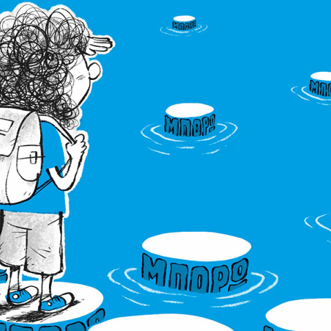 Ο Τόμεκ Γιοβάνης μιλάει για το παιδικό graphic novel του Γιώργου Καβούκα «Πώς λες “μπορώ” όταν το γράφεις λάθος;» (32 σελίδες, Εκδόσεις Παπαδόπουλος)